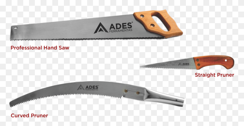1016x489 The Ades Hand Saws Product Line Is Designed For Wood Utility Knife, Blade, Weapon, Weaponry HD PNG Download