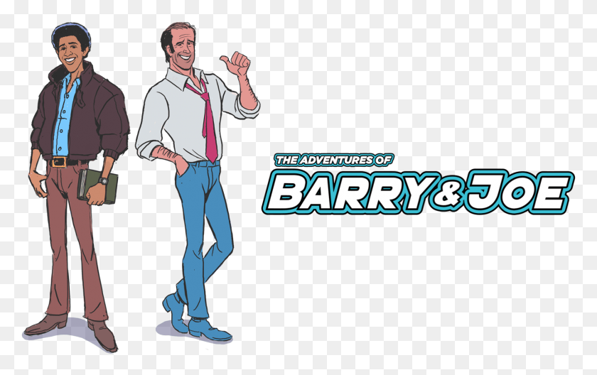 1445x868 The Adventures Of Barry Amp Joe Cartoon, Person, Human, Clothing HD PNG Download