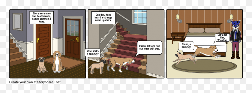 1145x368 The Adventures Of Hope Amp Winston Comics, Mammal, Animal, Staircase HD PNG Download