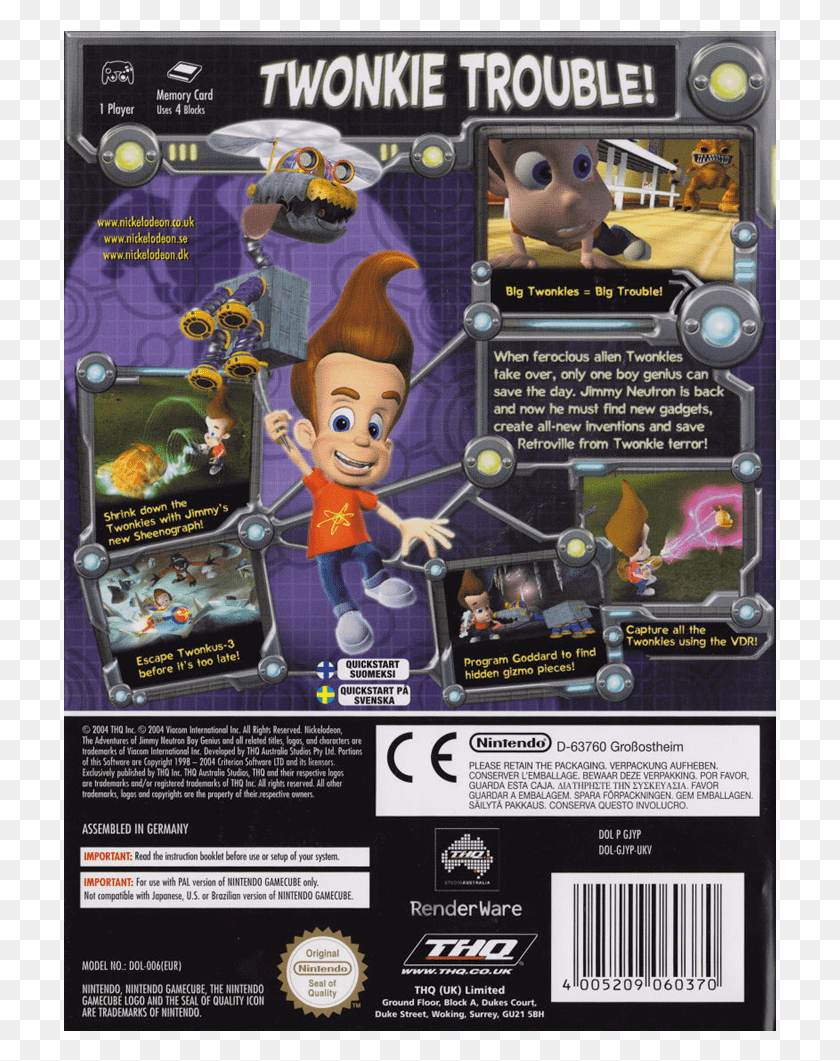 713x1001 The Adventures Of Jimmy Neutron Boy Genius Attack Of Neutron Attack Of The Twonkies, Super Mario, Person, Human HD PNG Download