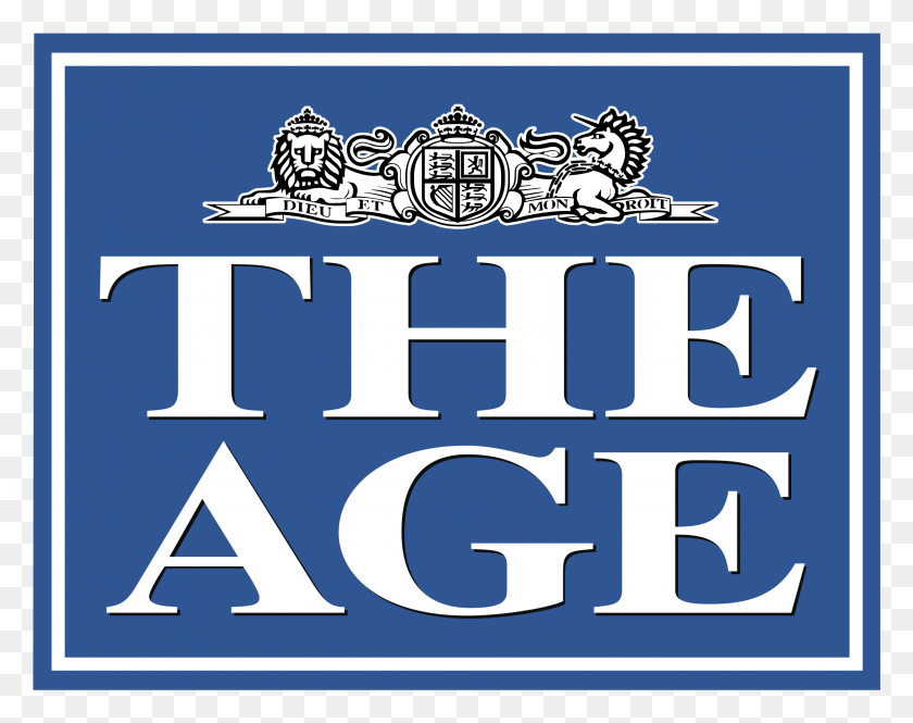 2331x1811 The Age Logo Transparent Poster, Text, Label, Word HD PNG Download