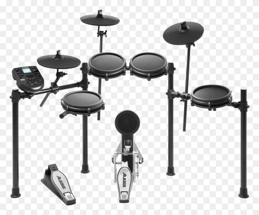 1180x964 The Alesis Nitro Mesh Kit Is A Complete 8 Piece Electronic Alesis Nitro Mesh Electronic Drum Kit, Percussion, Musical Instrument HD PNG Download