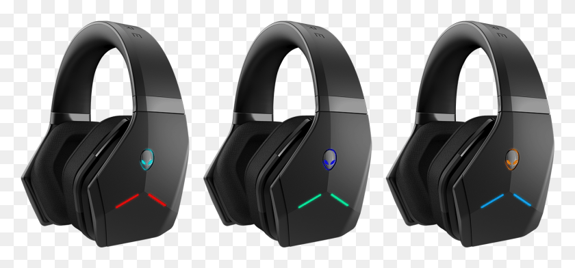 1381x589 The Alienware Wireless Headset Aw988 Is Designed With, Electronics, Headphones, Mouse HD PNG Download