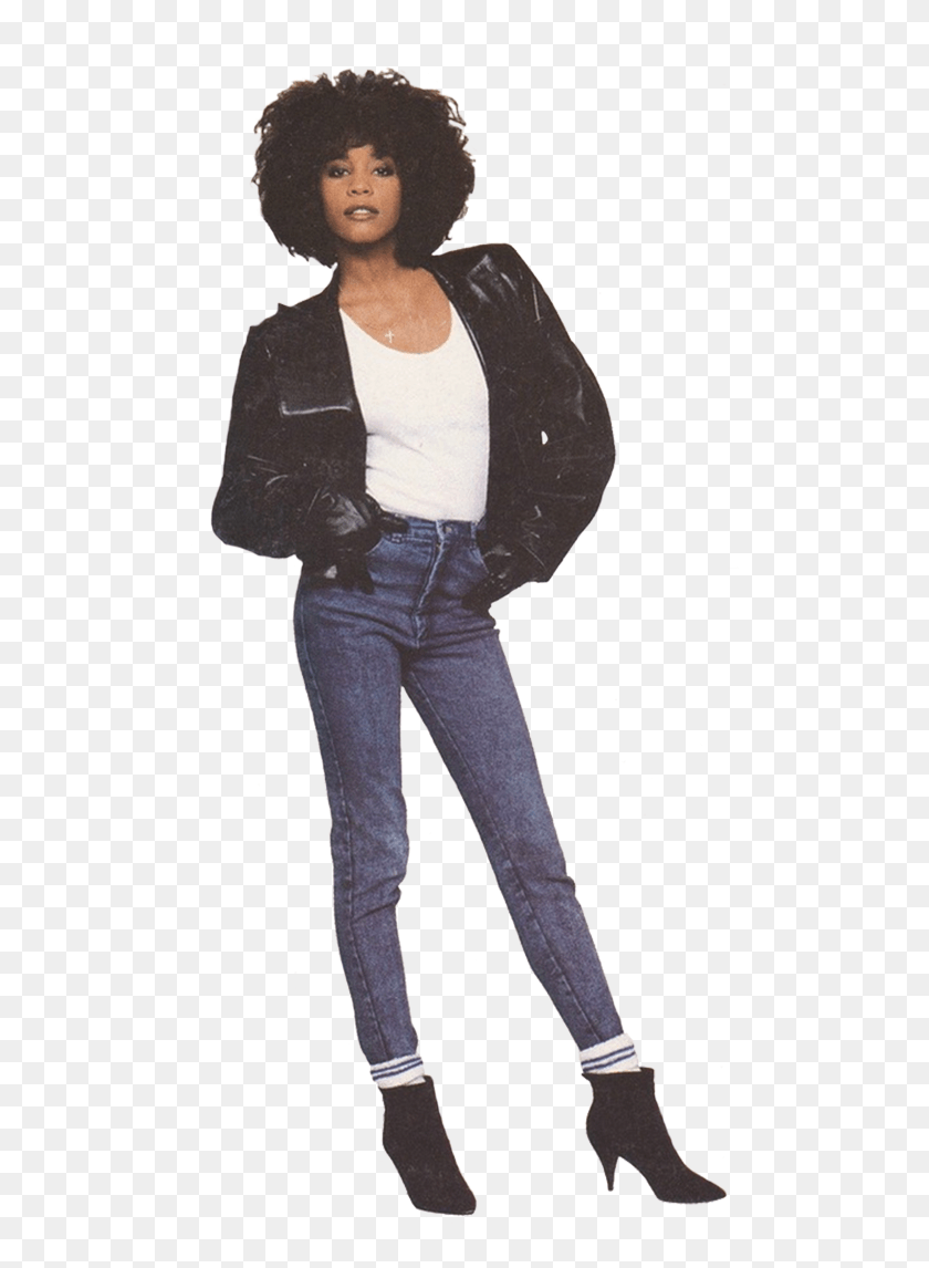 497x1086 The All Women Art Biennial Whitney Houston So Emotional, Clothing, Apparel, Person HD PNG Download