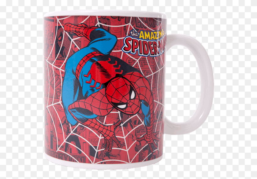 561x526 The Amazing Spider Man Heat Change Mug Marvel Comics, Coffee Cup, Cup HD PNG Download