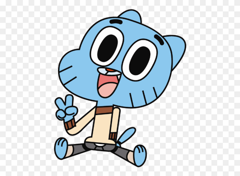 468x556 The Amazing World Of Gumball Amazing World Of Gumball, Angry Birds, Nutcracker, Rattle HD PNG Download