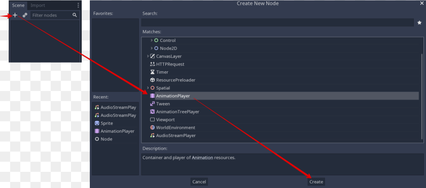 The Animationplayer Node Player Controls Animation, Computer Hardware, Electronics, Hardware, Monitor PNG