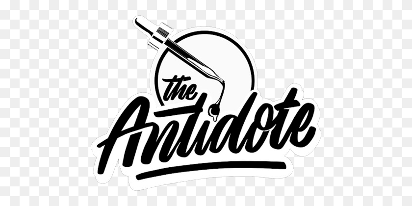 472x360 The Antidote Cbd39s Los Angeles Calligraphy, Text, Symbol, Logo HD PNG Download