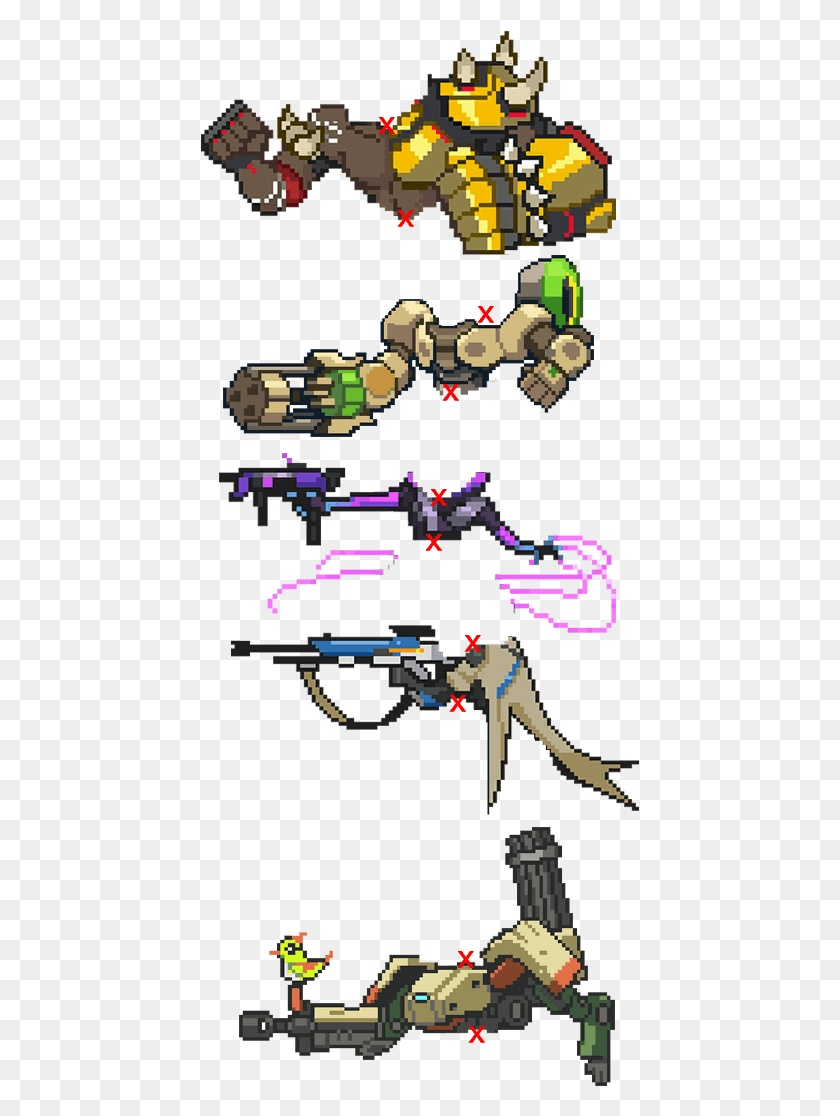 439x1056 The Approach Overwatch Pixel Mixer, Weapon, Weaponry, Gun HD PNG Download