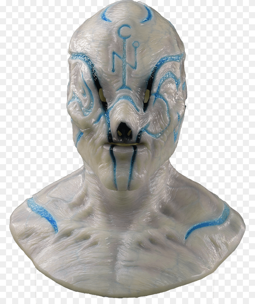780x1000 The Archangel Silicone Mask Bust, Figurine, Alien, Person, Face Clipart PNG