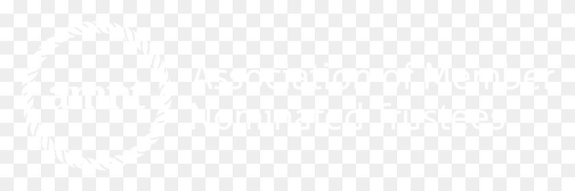 985x278 The Association Of Member Nominated Trustees Twitter White Bird Logo, Text, Word, Alphabet HD PNG Download