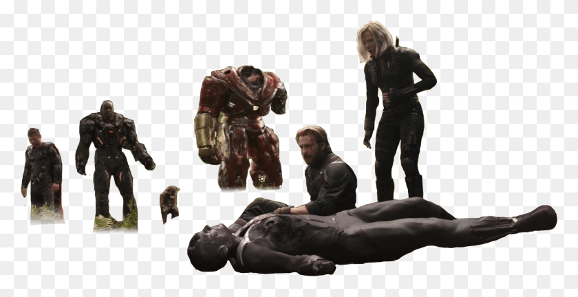 1591x760 The Avengers That Are In Wakanda At The End Of Avengers Soldier, Person, Human, Hand HD PNG Download