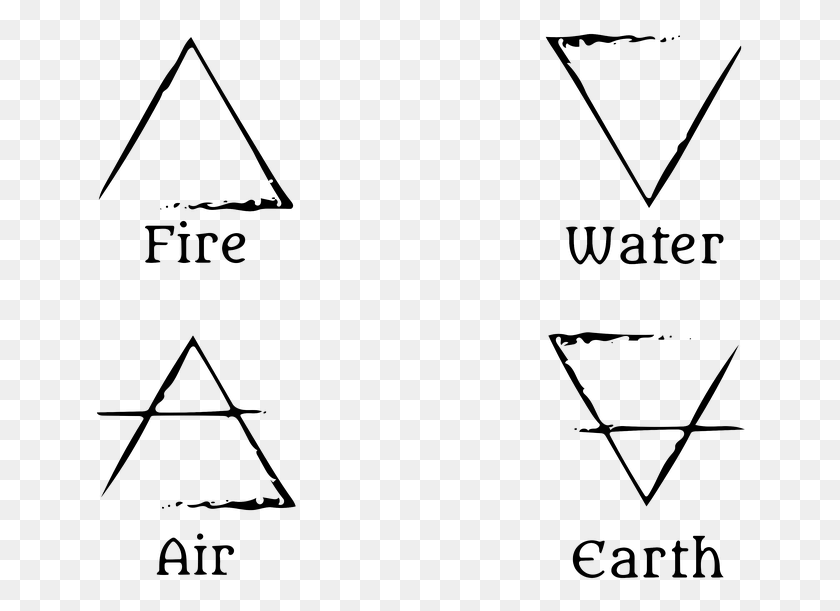654x551 The Badge One Represents Fire And Earth The Ones In Elements Of Nature Triangle, Bow, Pendant, Metropolis HD PNG Download