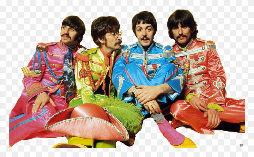 1025x602 The Beatles Beatles Sgt Pepper39s Lonely Hearts Club Band, Person, Crowd, Face HD PNG Download