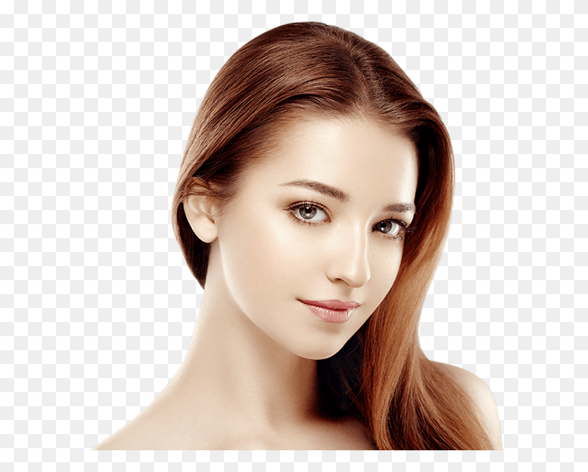 596x614 The Beauty Amp Brow Parlour Beautiful Girl Face, Face, Person, Human HD PNG Download