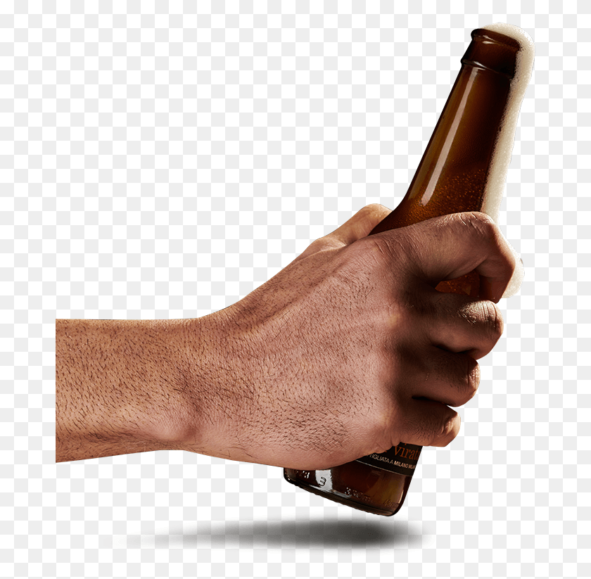 684x763 The Beer Cavern Is Our Sacred Shrine To Artisanal Beer Hand Holding Beer Transparent, Person, Human, Wrist HD PNG Download