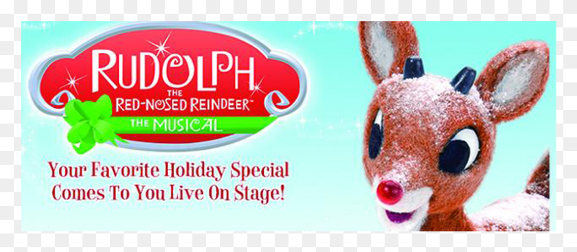 791x312 The Beloved Tv Classic Rudolph The Red Nosed Reindeer Rudolph The Red Nosed Reindeer The Musical Music, Toy, Food, Advertisement HD PNG Download