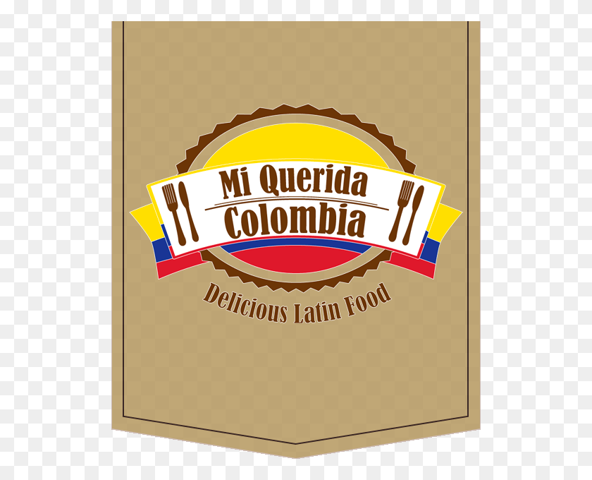 524x620 The Best Colombian Gourmet Food Menu Colombia, Label, Text, Sticker HD PNG Download