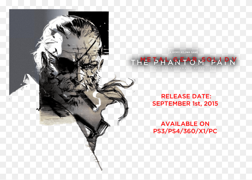 1382x959 The Best Is Yet To Come Yoji Shinkawa Metal Gear Solid V, Person, Human, Poster HD PNG Download