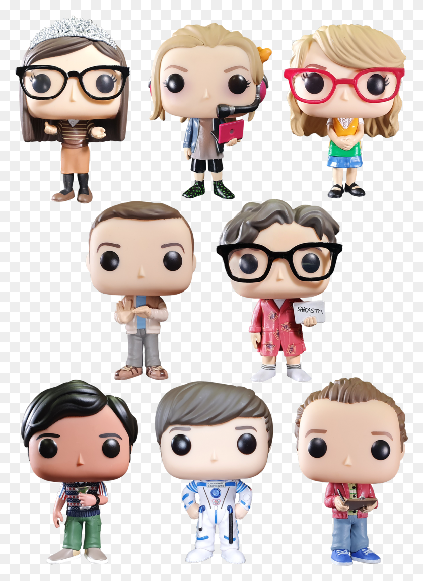 1200x1684 The Big Bang Theory Funko, Doll, Toy, Sunglasses HD PNG Download