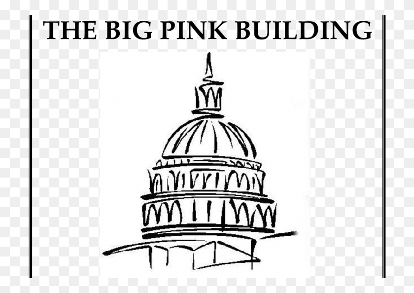 726x534 Большой Розовое Здание Дом Репсов Рисунок, Архитектура, Башня, Купол Hd Png Скачать