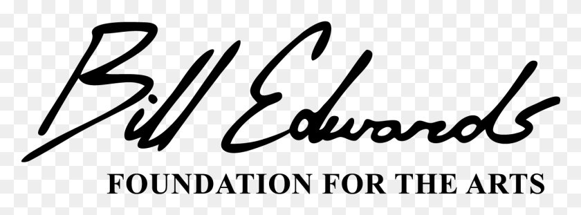1369x442 The Bill Edwards Foundation For The Arts Calligraphy, Gray, World Of Warcraft HD PNG Download