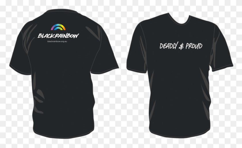 1030x600 The Black Rainbow T Shirts Only 40 Black Polo T Shirt Front And Back, Clothing, Apparel, T-shirt HD PNG Download