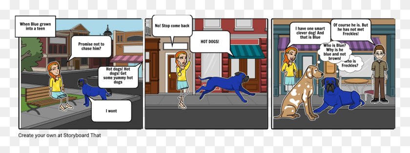 The Blue Dog Part Cartoon, Person, Human, Book HD PNG Download