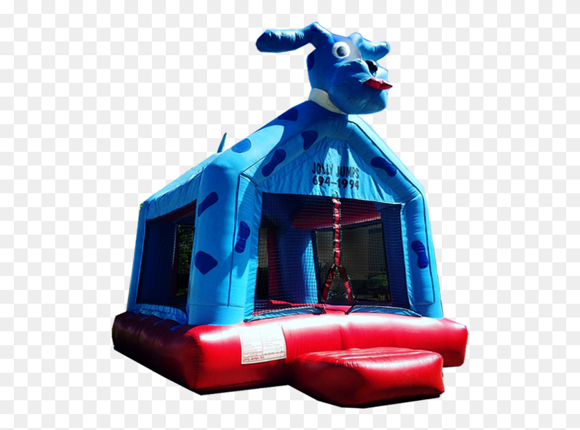 520x563 The Blue39s Clues Bounce House Is A Favorite Among Younger Inflatable, Toy, Couch, Furniture HD PNG Download