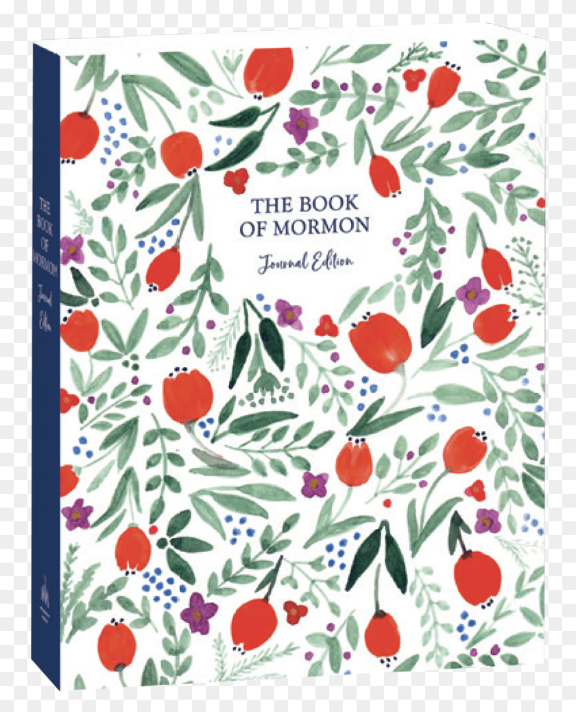 754x978 The Book Of Mormon Book Of Mormon Journal Edition, Pattern, Floral Design, Graphics HD PNG Download