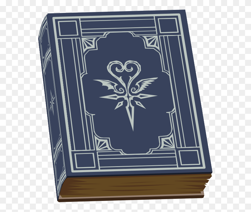 588x648 The Book Of Prophecies Kingdom Hearts Kingdom Hearts Book Of Prophecies Cover, Graphics, Floral Design HD PNG Download