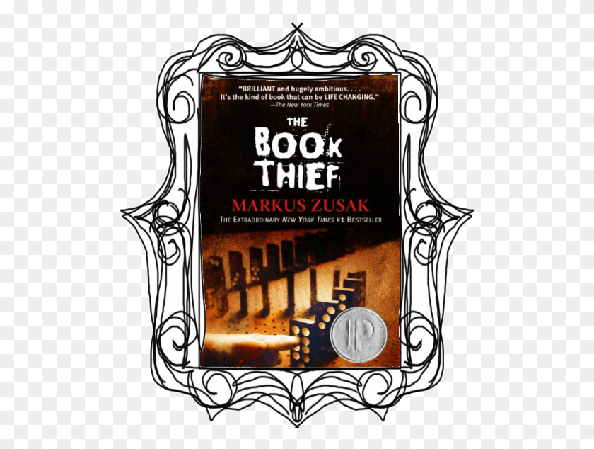 502x574 The Book Thief By Markus Zusak Book Thief Genre, Advertisement, Poster, Flyer HD PNG Download