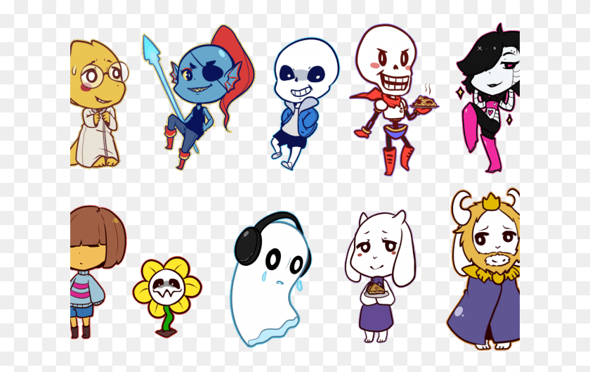 641x469 The Boss Baby Clipart Transparent Undertale Characters Drawing Easy, Label, Text, Face HD PNG Download