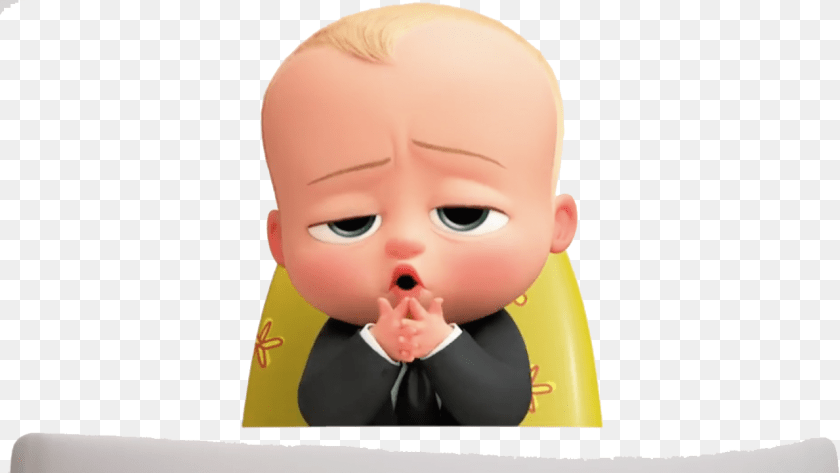 1280x720 The Boss Baby Image Baby Boss Image, Doll, Toy, Head, Person Clipart PNG