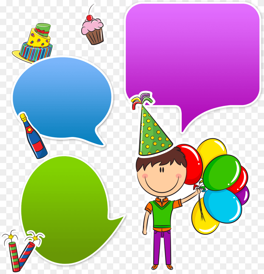 1587x1652 The Bouncy Castle Cartoon, Clothing, Hat, Balloon, People Sticker PNG