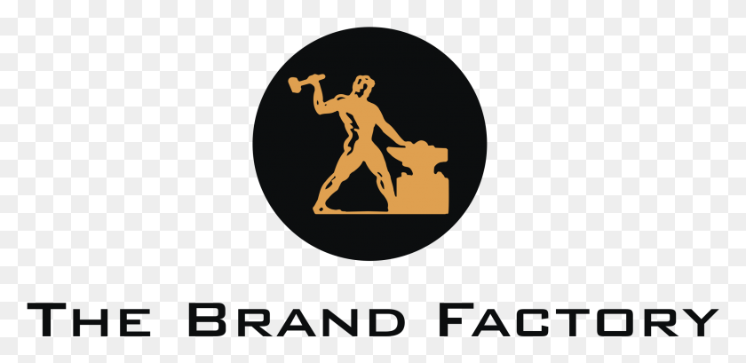 2191x982 The Brand Factory Logo Transparent Factory, Person, Moon, Astronomy Descargar Hd Png