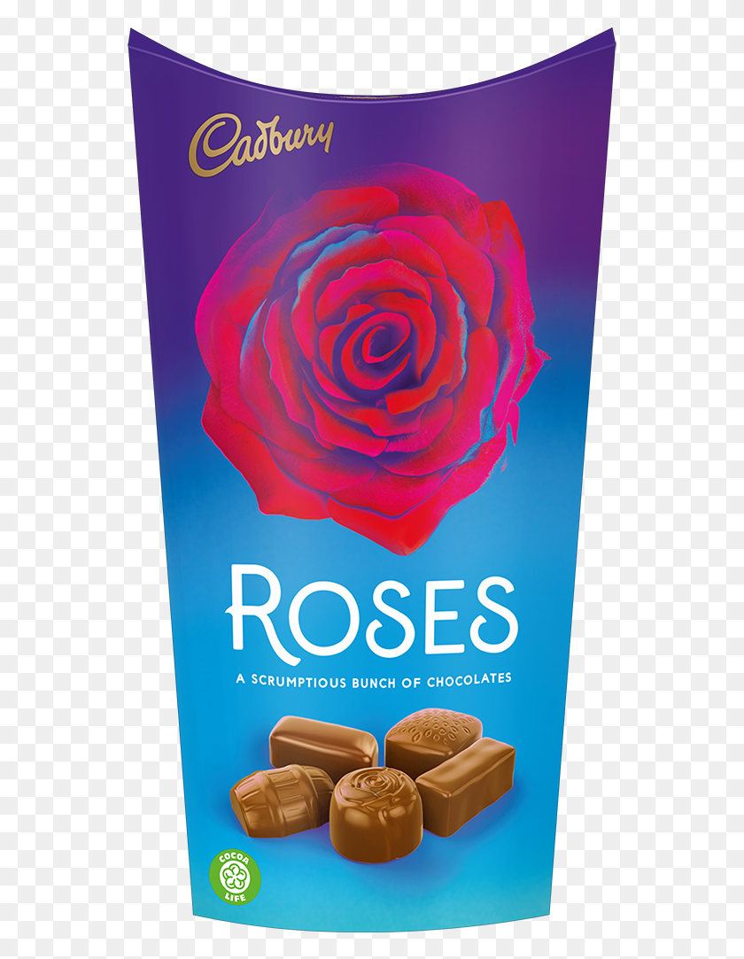 553x1023 Ярко Завернутые Вкусные Шоколадные Конфеты Cadbury Roses Cadbury Roses, Растение, Роза, Цветок Png Скачать