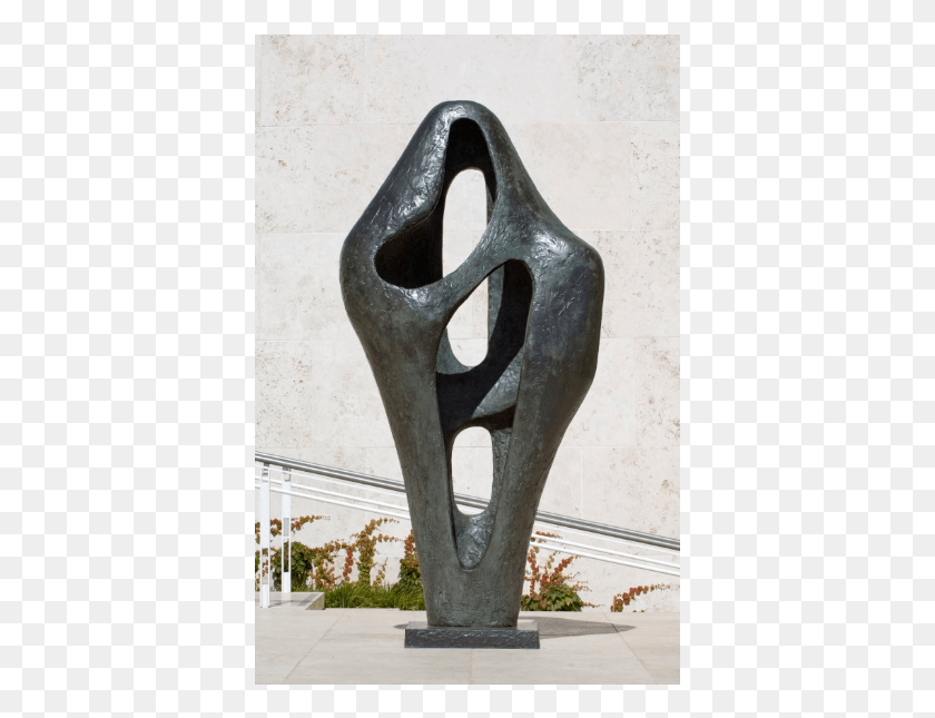 383x585 The Bronze Sculpture Figure For Landscape On A Stepped Post War Sculpture, Slingshot, Tool HD PNG Download