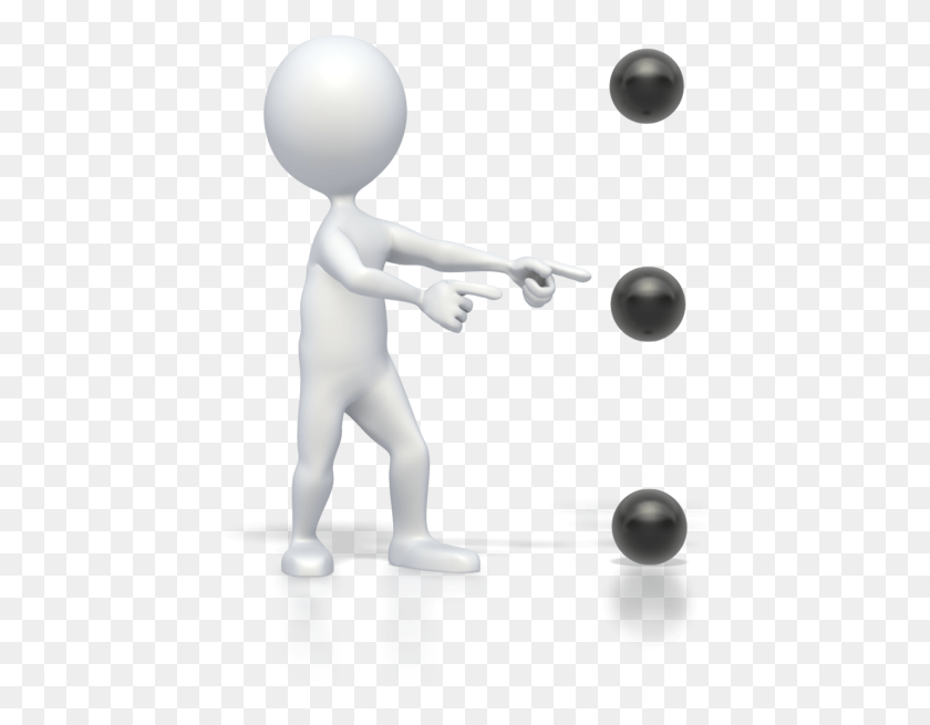448x595 The Bullet Points Clip Art, Person, Human, Juggling HD PNG Download