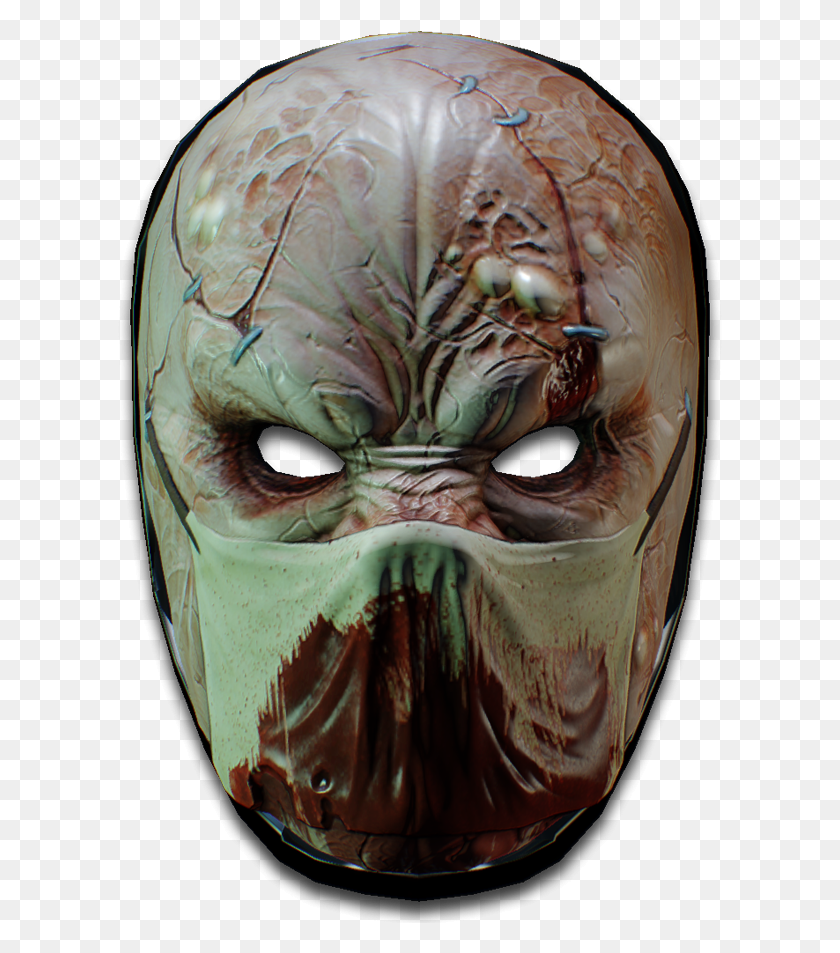 607x893 The Butcher From Hell Butcher From Hell Mask Payday, Alien HD PNG Download
