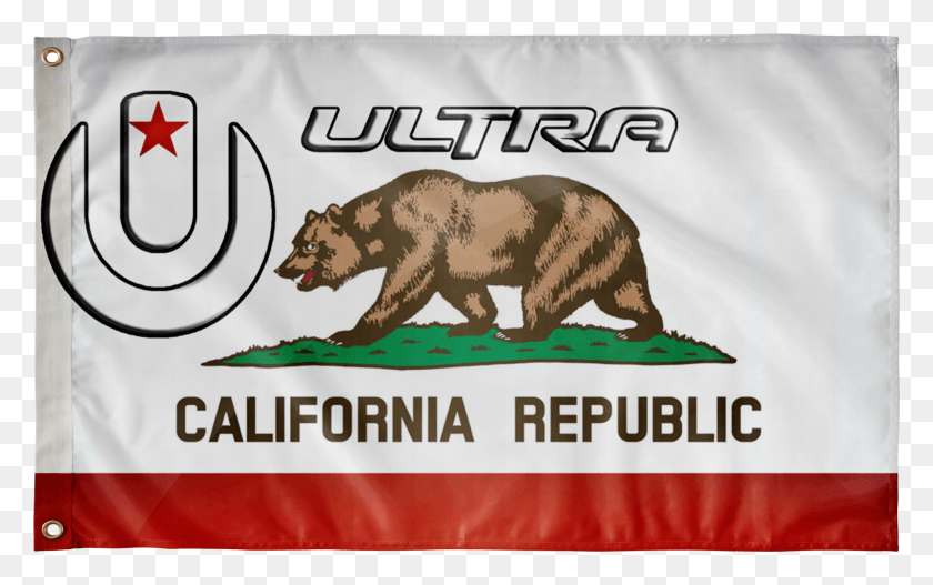 1942x1164 The California Flag California Logo, Mammal, Animal, Wildlife HD PNG Download