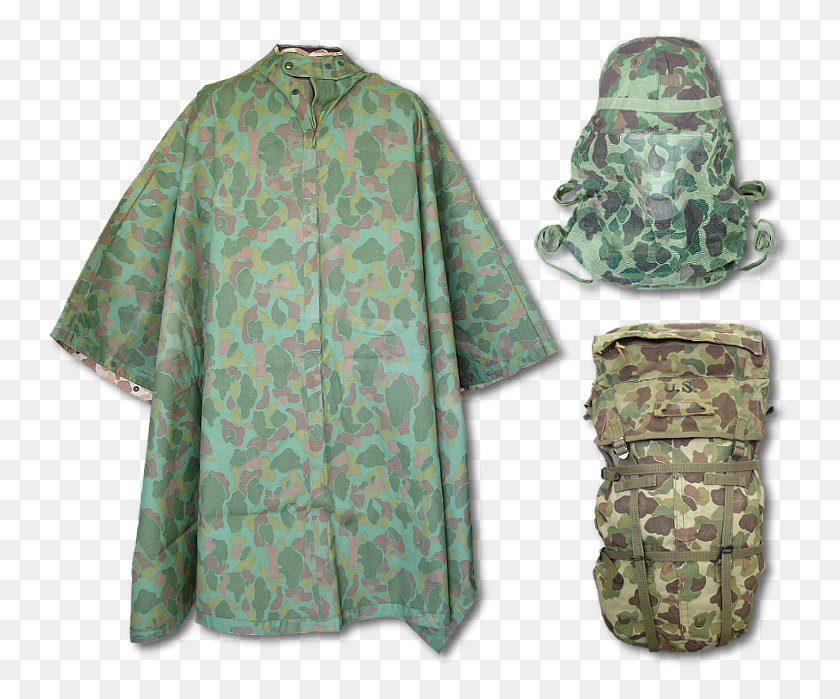 749x639 The Camouflage Pattern Utilized By The Us During Wwii Military Uniform, Clothing, Apparel, Coat Descargar Hd Png