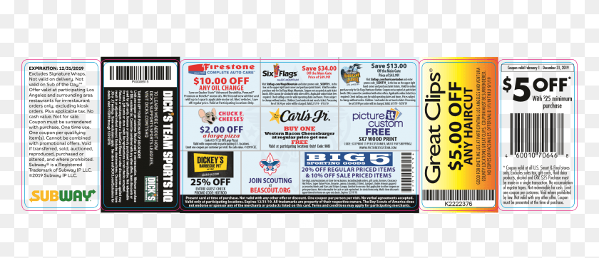 2347x909 The Camp Card Sale Has Been Designed To Help Scouts Great Clips Coupons 2011, Poster, Advertisement, Flyer HD PNG Download
