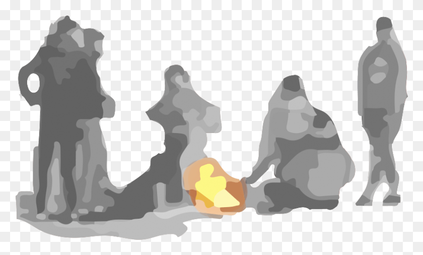 816x467 Проект Campfire, Разработанный Джессикой Хехт, Использует Иллюстрации, Сюжет, Диаграмму, Карту Hd Png Скачать