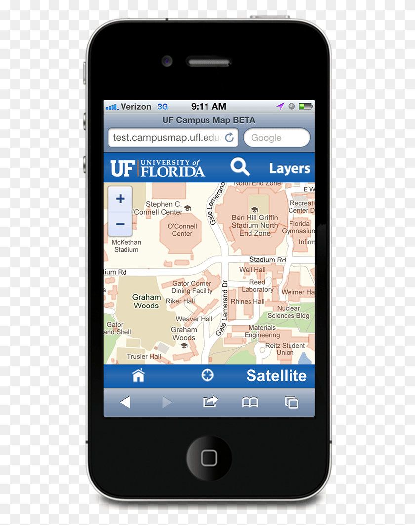 506x1002 The Campus Map Is Live At Smartphone, Mobile Phone, Phone, Electronics HD PNG Download