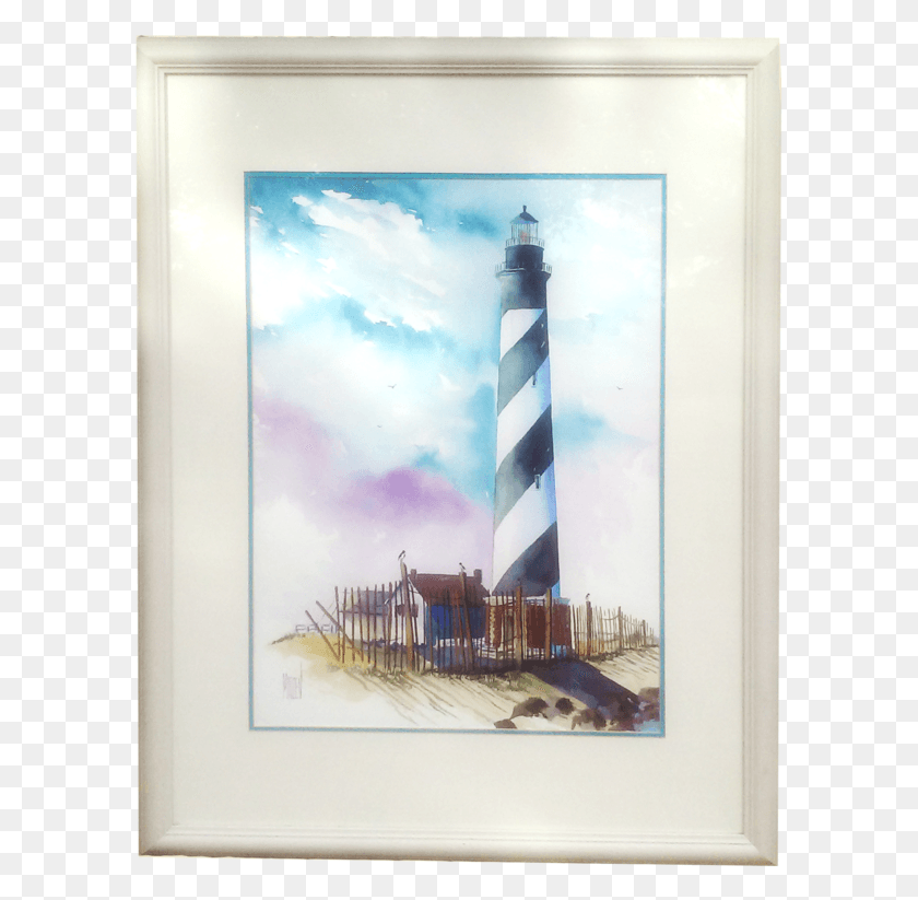 593x763 The Cape Hatteras Terry Picture Frame, Architecture, Building, Canvas HD PNG Download