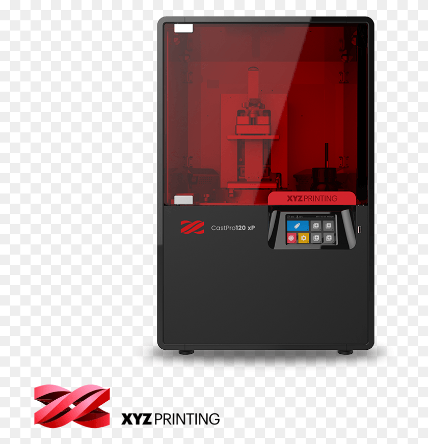 707x812 The Castpro120 Xp Dlp Printer, Machine, Mobile Phone, Phone HD PNG Download
