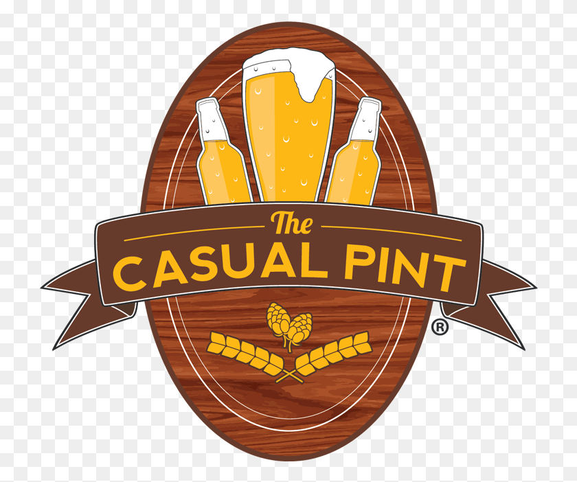 726x642 The Casual Pint Casual Pint Logo, Symbol, Trademark, Emblem HD PNG Download