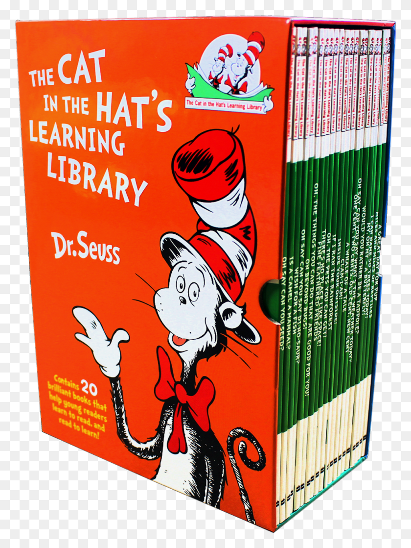 969x1315 The Cat In The Hat Learning Library Collection Dr Seuss Beginner Book Collection, Poster, Advertisement, Flyer HD PNG Download