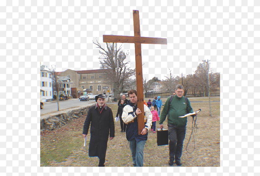 582x511 El Movimiento Católico Comunión Y Liberación Tiene Cruz, Persona, Humano, Símbolo Hd Png